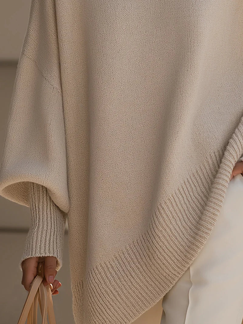 Celine | Oversize-Strickpullover mit weicher Struktur