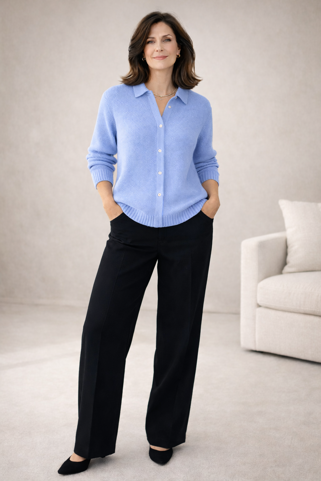 Clarisse | Eleganter Strickcardigan