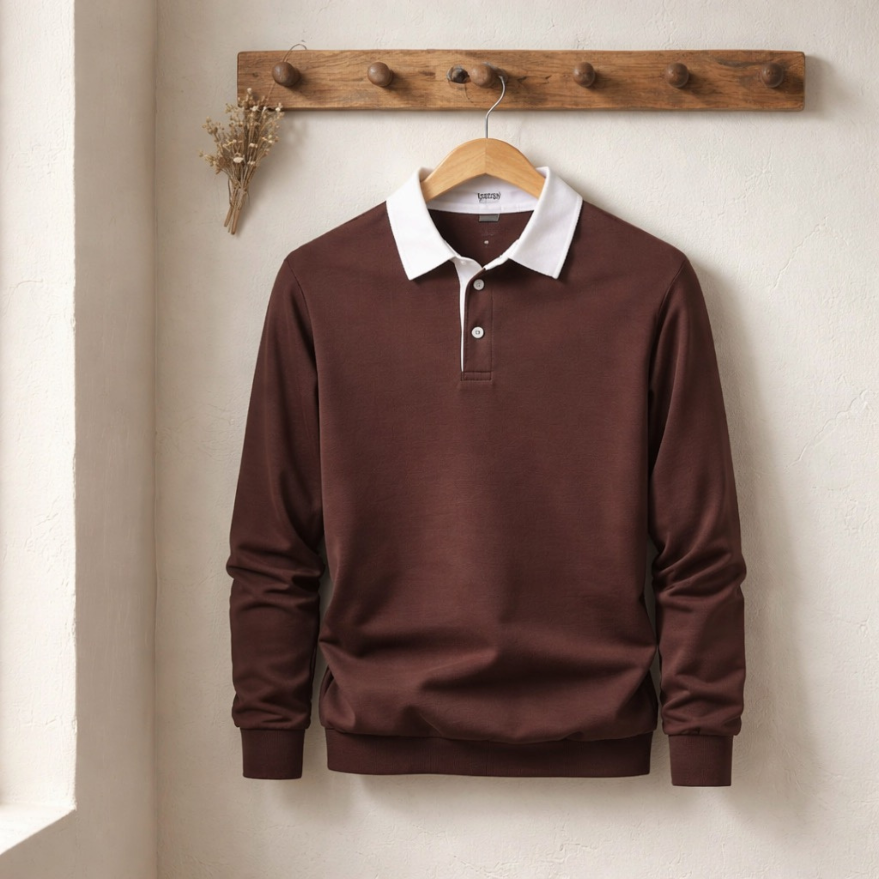 Rafael | Eleganter Polo-Strickpullover für Herren