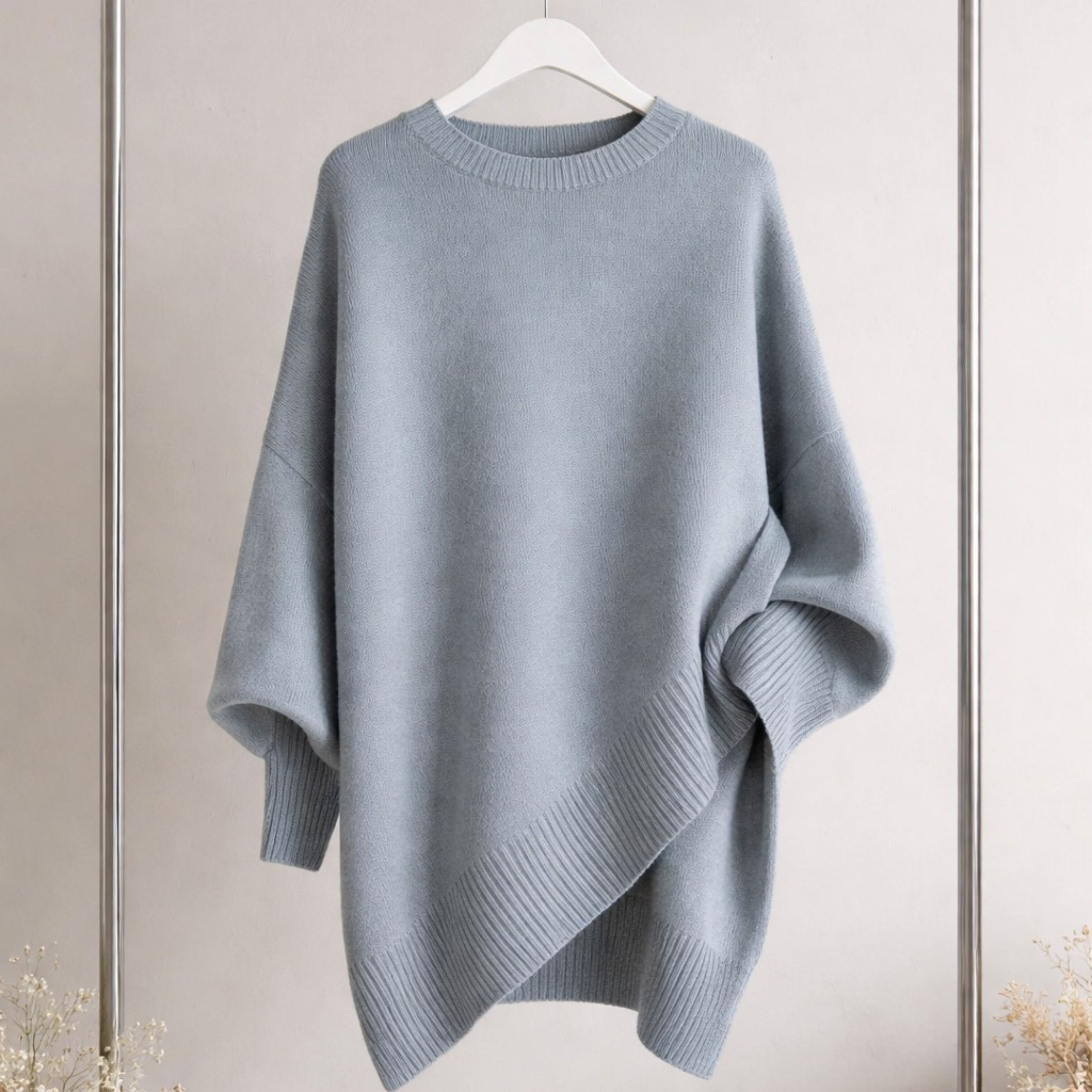 Celine | Oversize-Strickpullover mit weicher Struktur