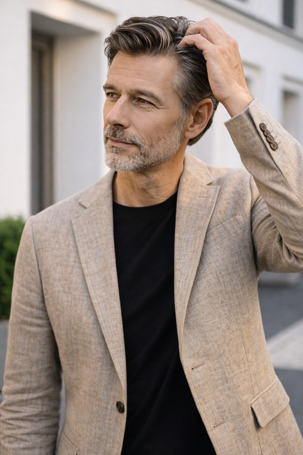 Marco | Leichter Slim-Fit Blazer für Herren