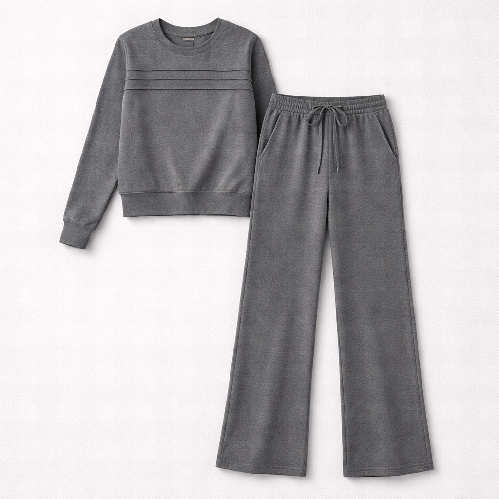 Bianca | Elegantes Damen Zweiteiler-Set mit Weiten Hosen