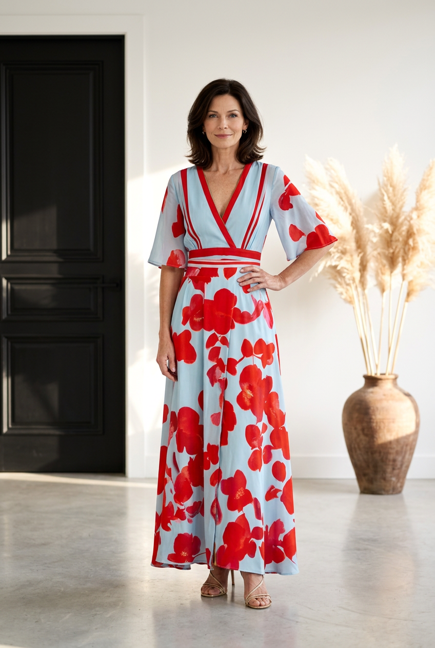 Rosalie | florales Sommer-Maxikleid