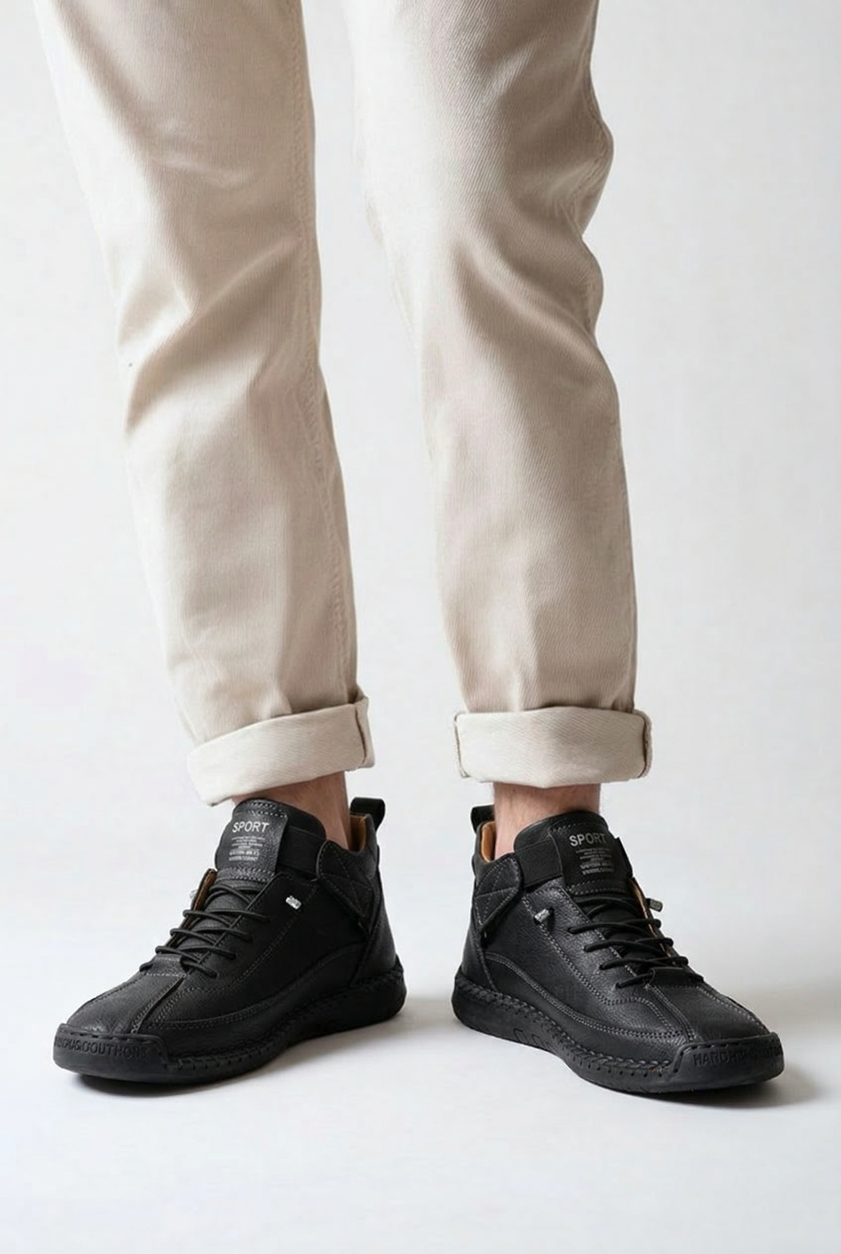 Jonas | klassischer Leder-Sneaker