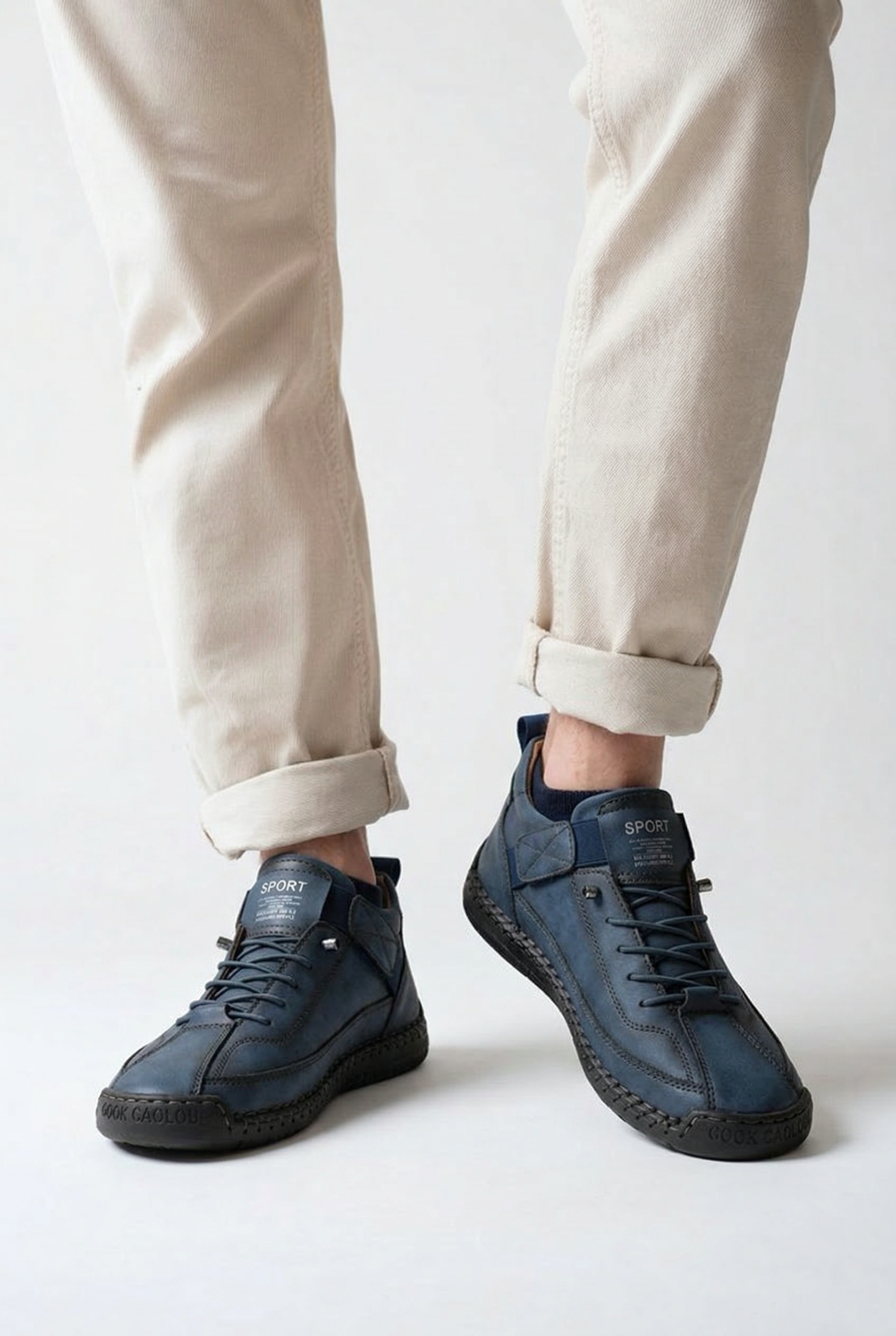 Jonas | klassischer Leder-Sneaker