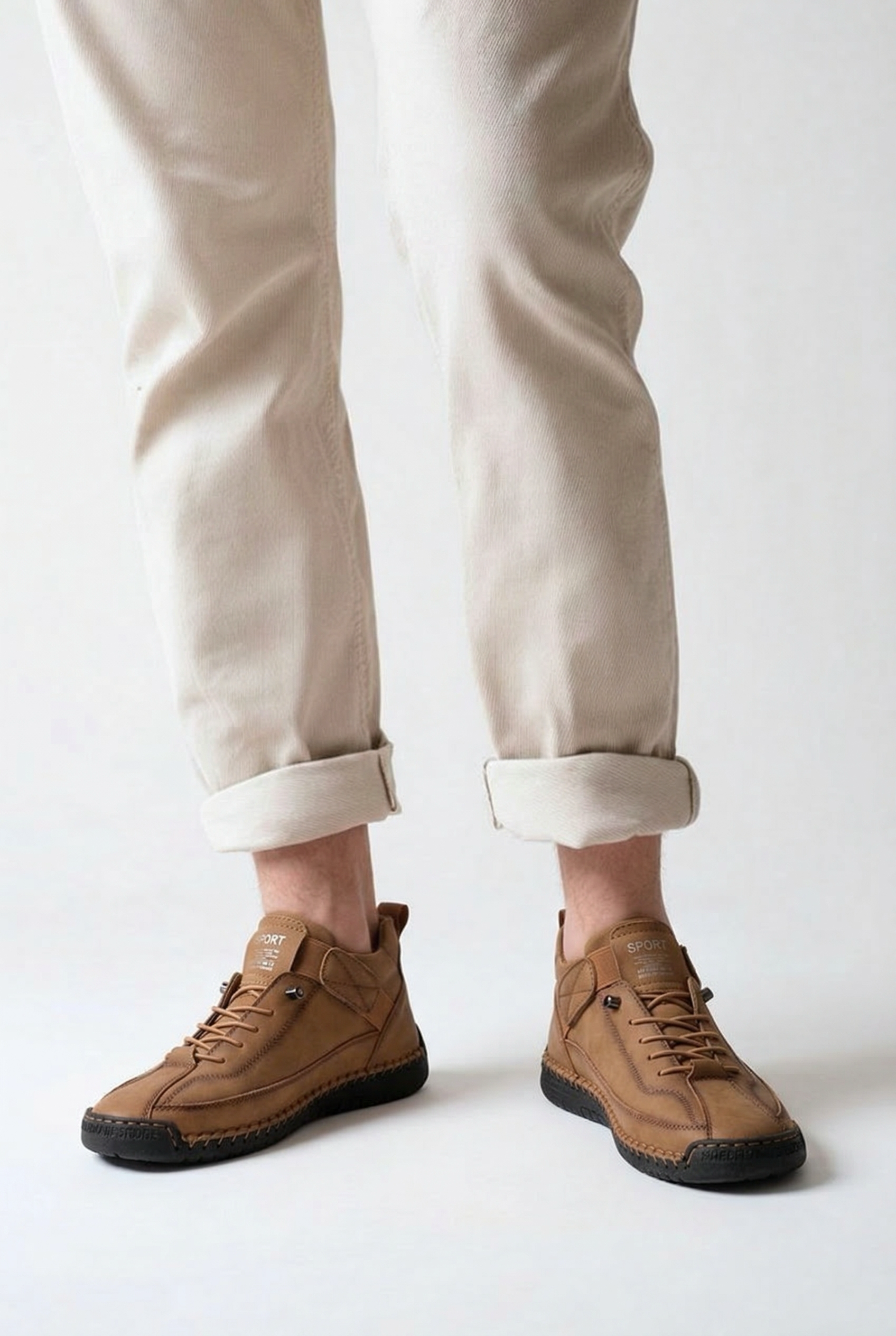 Jonas | klassischer Leder-Sneaker