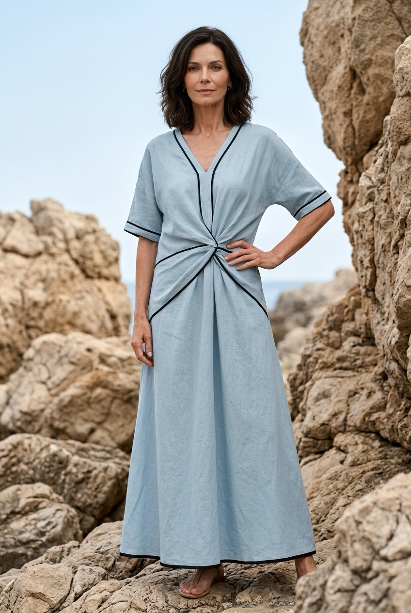 Elodie | elegantes Taillenkleid