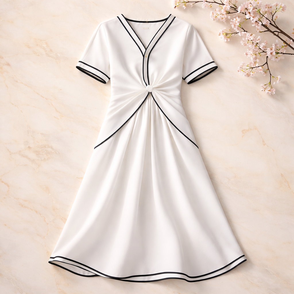 Elodie | elegantes Taillenkleid