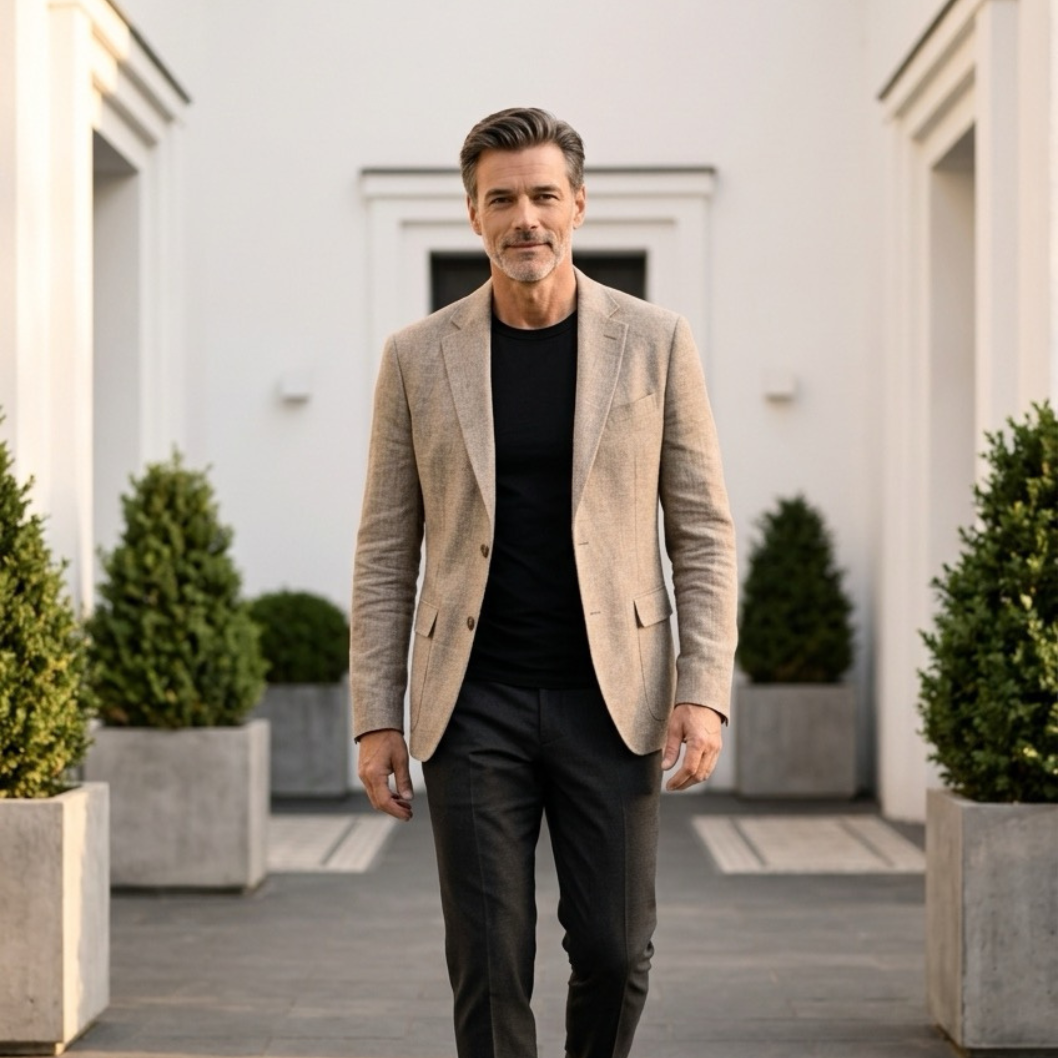 Marco | Leichter Slim-Fit Blazer für Herren