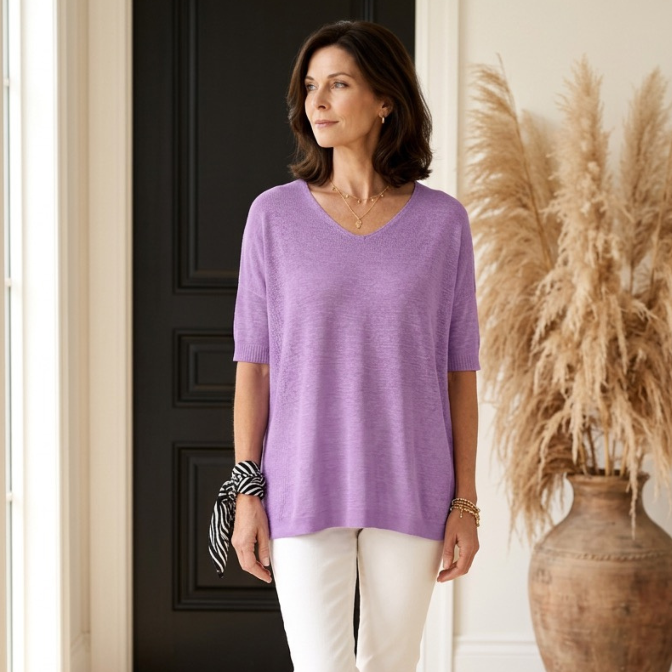 Amara | elegantes Strick-Top