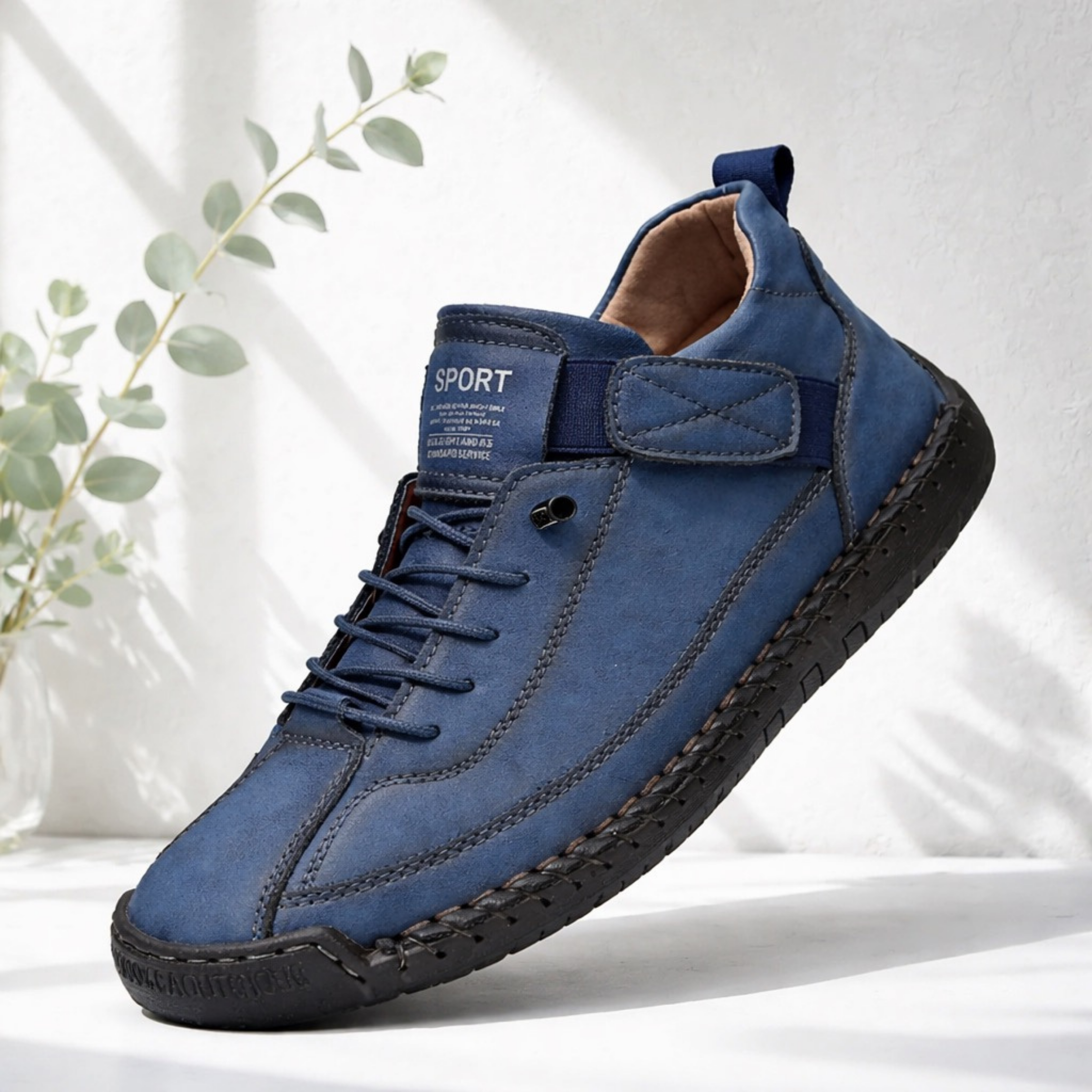 Jonas | klassischer Leder-Sneaker