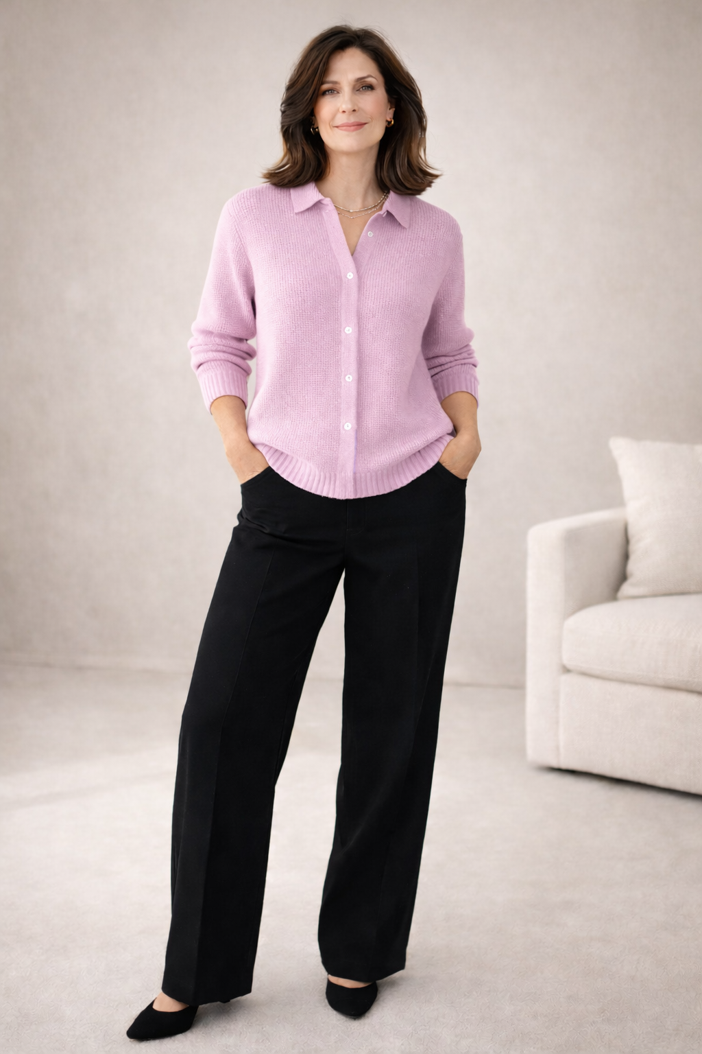 Clarisse | Eleganter Strickcardigan