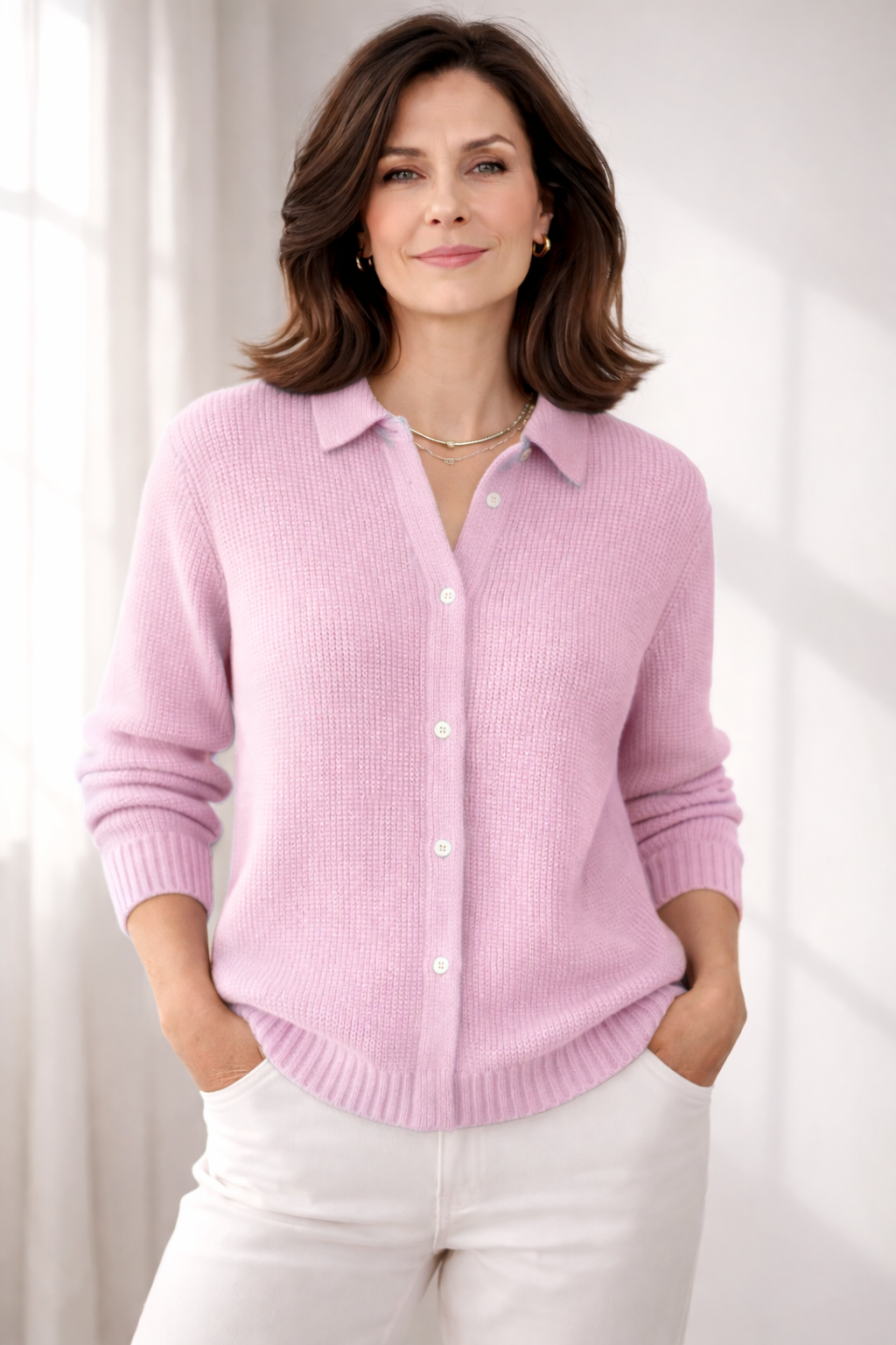 Clarisse | Eleganter Strickcardigan
