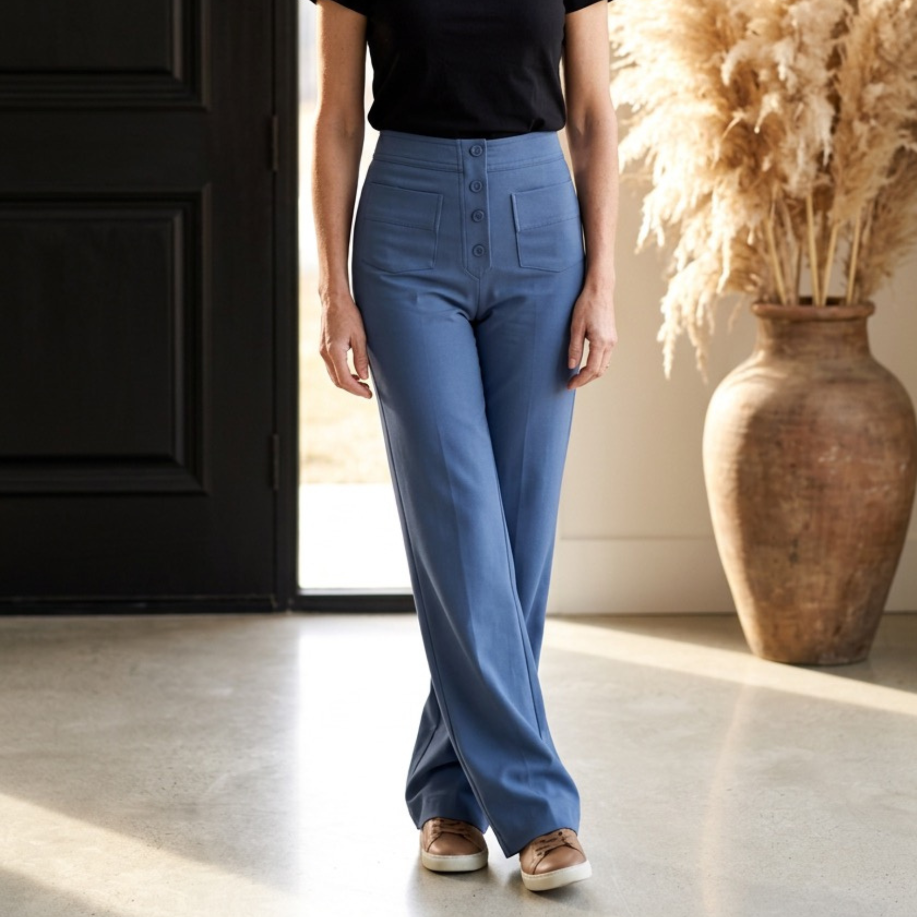 Livia | elegante High-Waist Hose