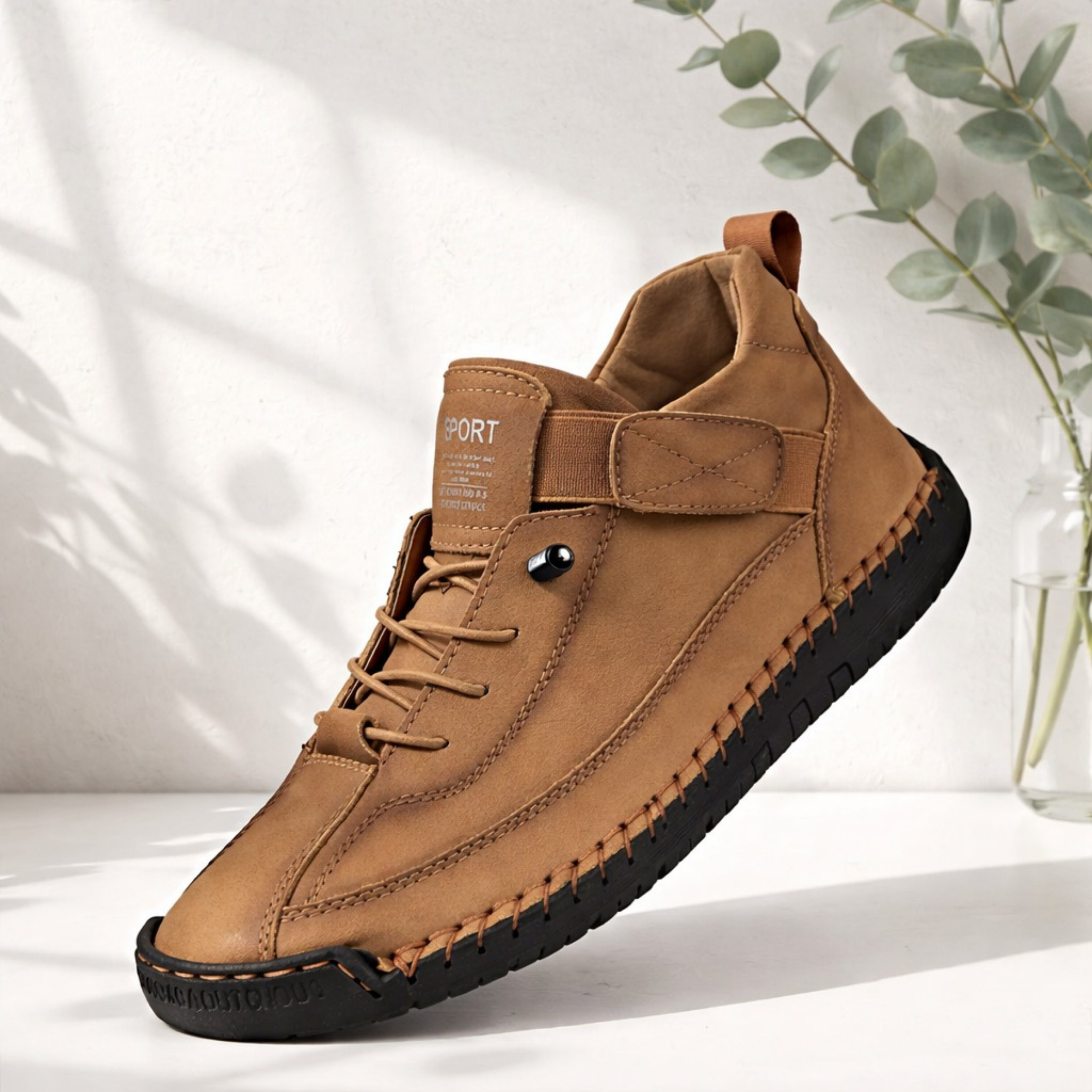 Jonas | klassischer Leder-Sneaker