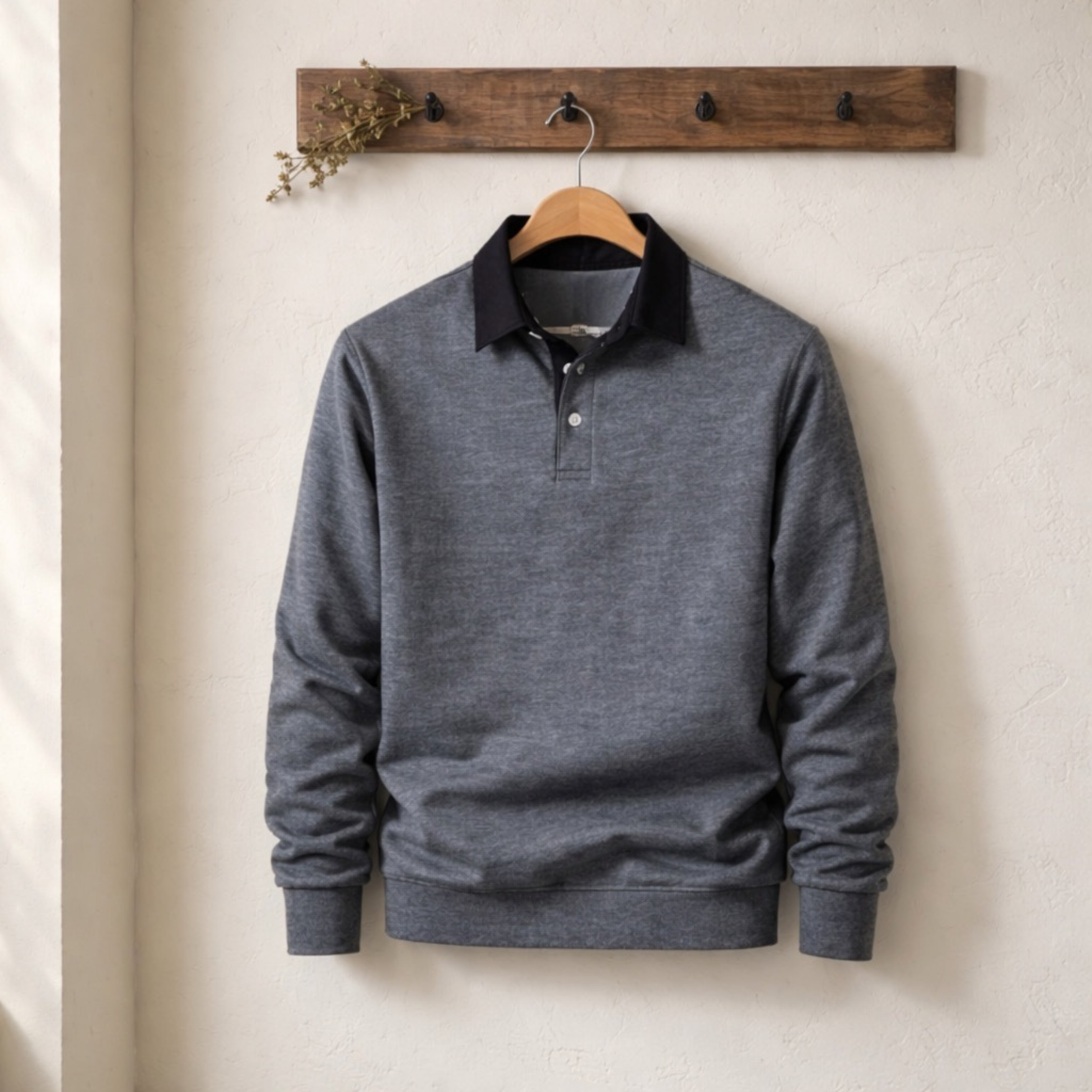 Rafael | Eleganter Polo-Strickpullover für Herren
