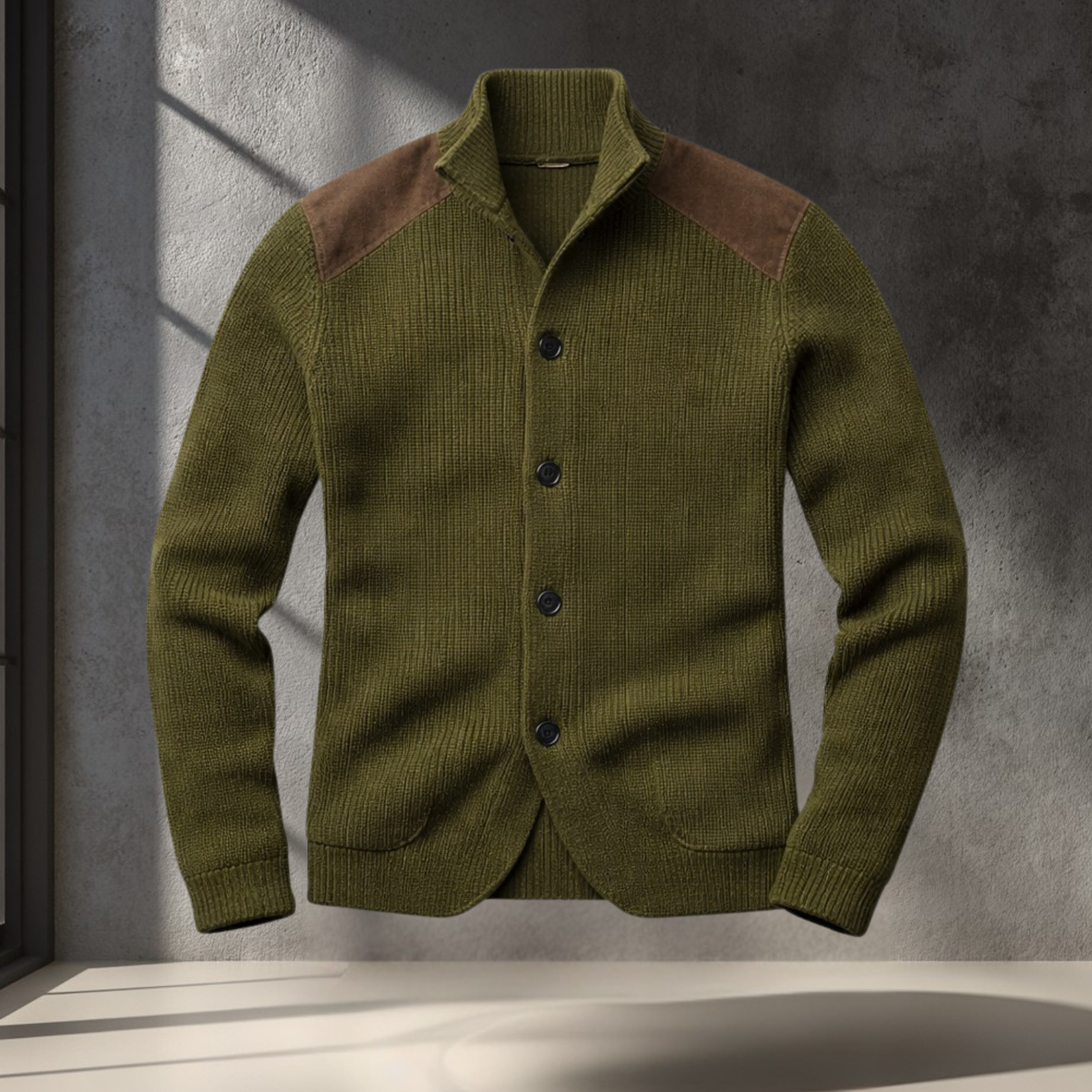 Lorenzo | Strukturierter Strick-Blazer für Männer