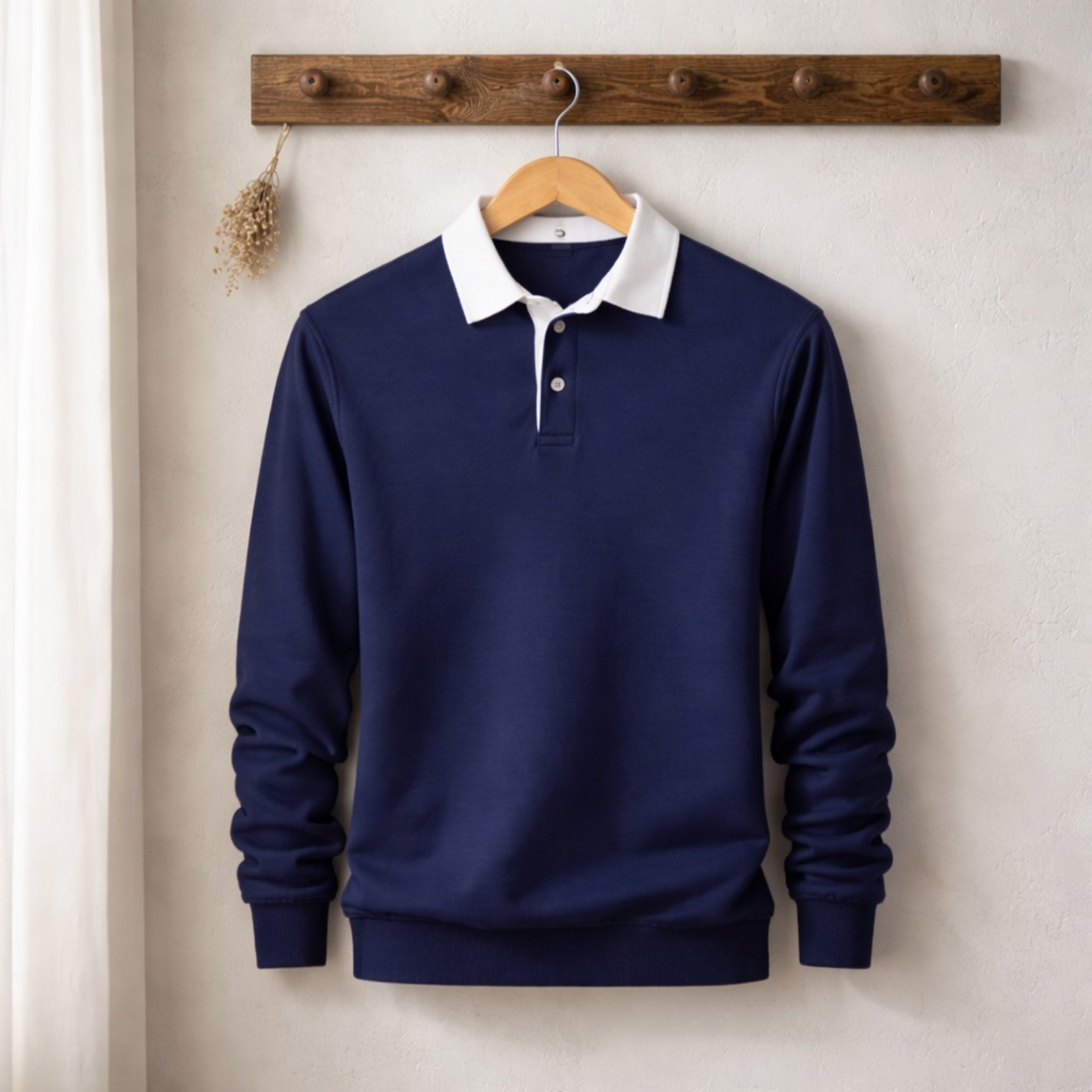 Rafael | Eleganter Polo-Strickpullover für Herren