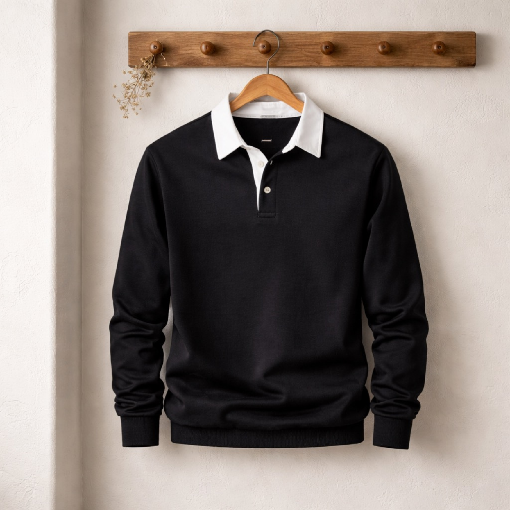 Rafael | Eleganter Polo-Strickpullover für Herren