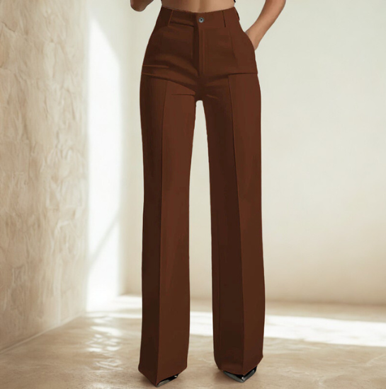 Alena | Klassische Damenhose mit hoher Taille