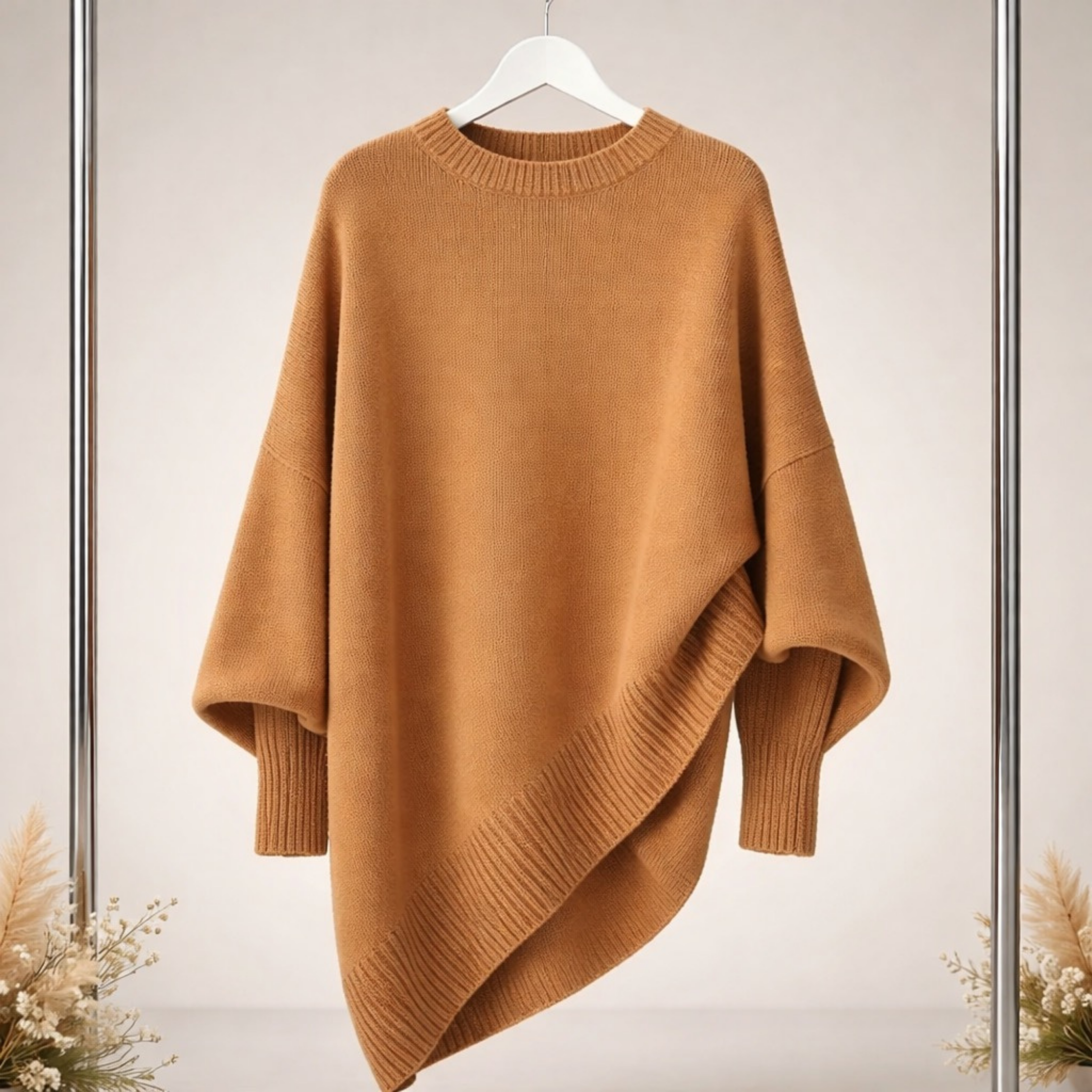 Celine | Oversize-Strickpullover mit weicher Struktur
