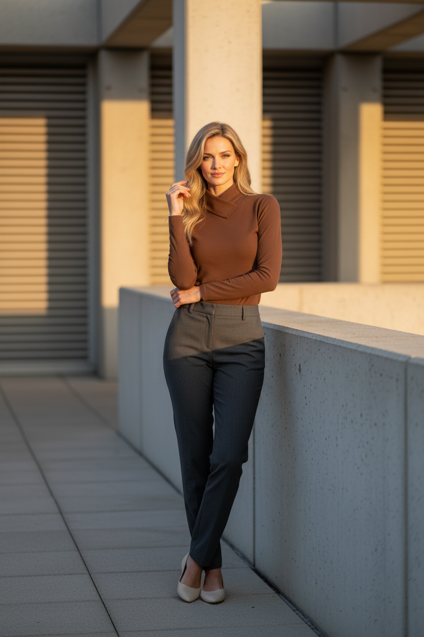 Noelle | Zeitloser Rollkragenpullover