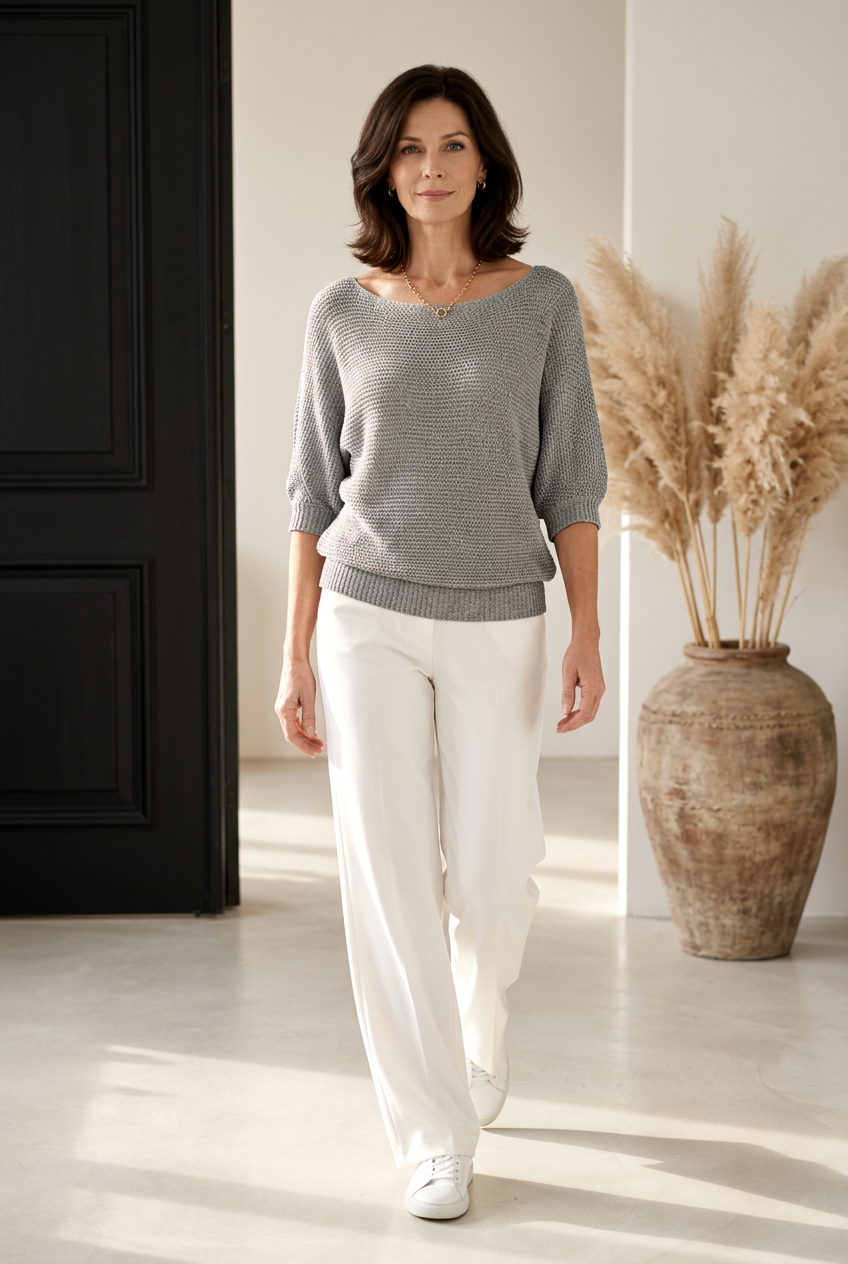 Serena | Lockerer Strickpullover mit moderner Silhouette