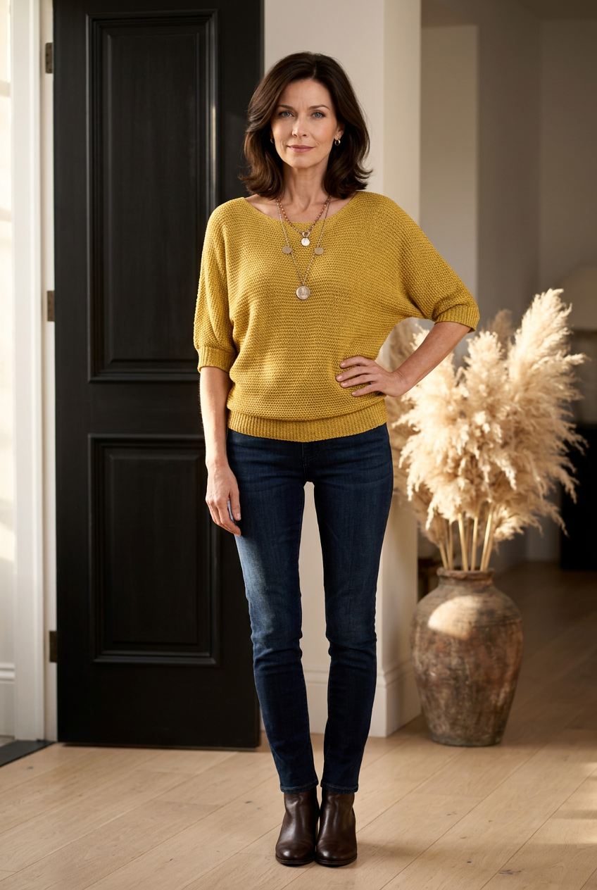 Serena | Lockerer Strickpullover mit moderner Silhouette