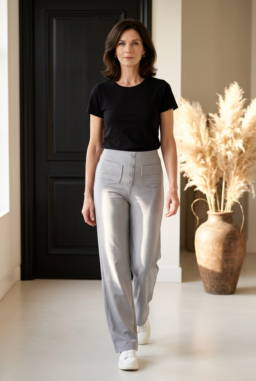 Livia | elegante High-Waist Hose