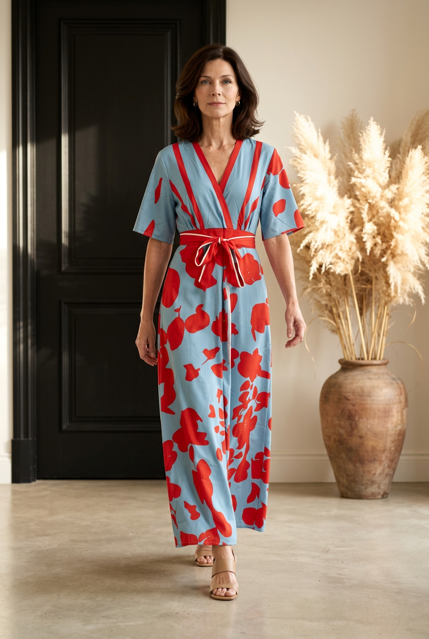 Rosalie | florales Sommer-Maxikleid