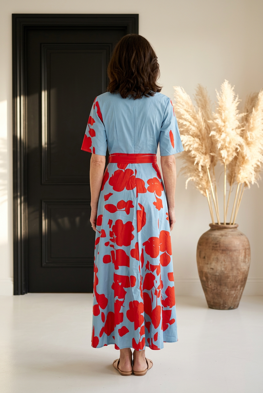 Rosalie | florales Sommer-Maxikleid