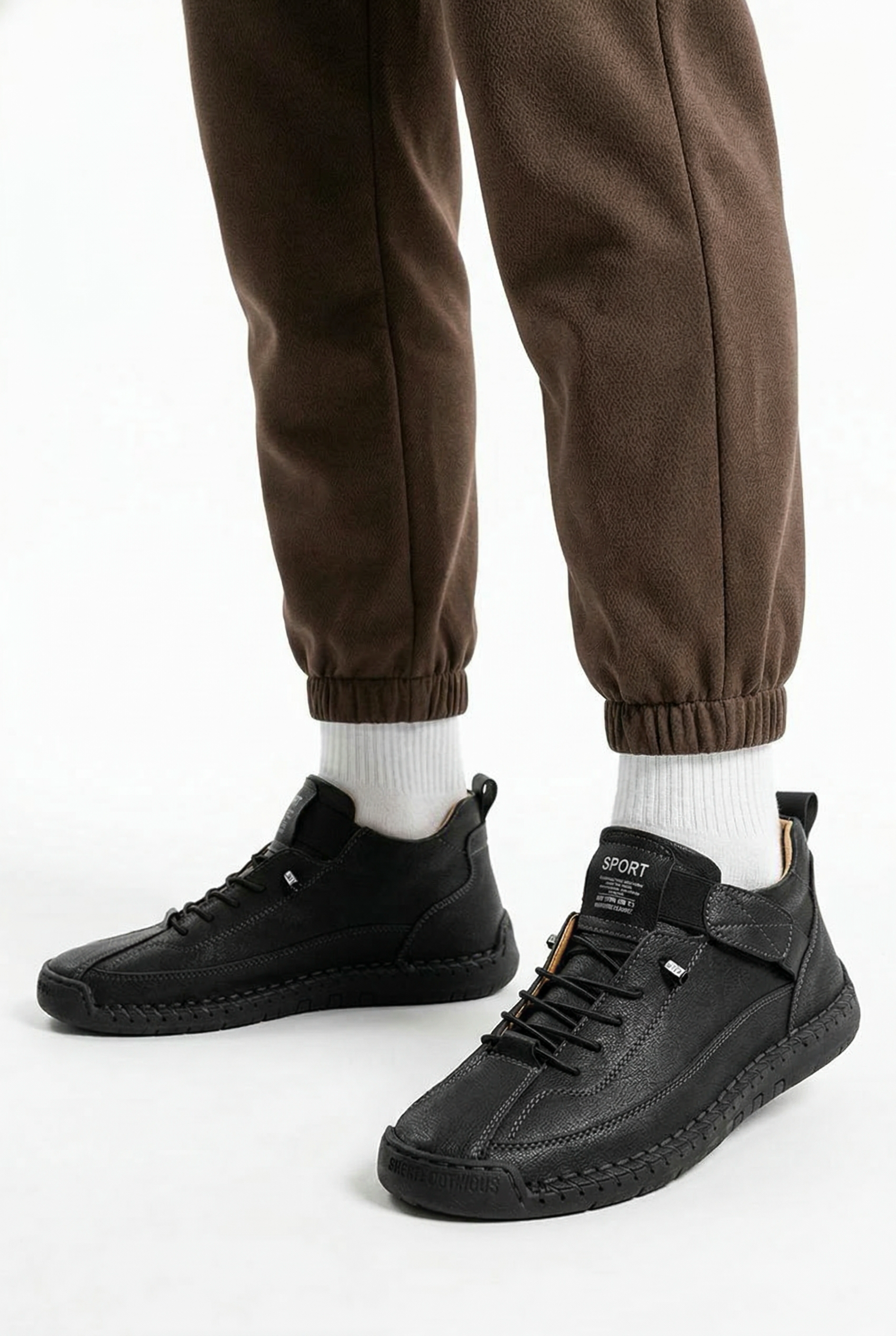 Jonas | klassischer Leder-Sneaker