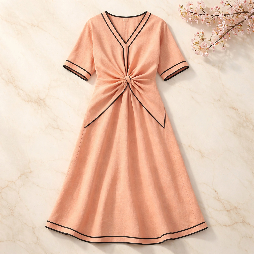 Elodie | elegantes Taillenkleid