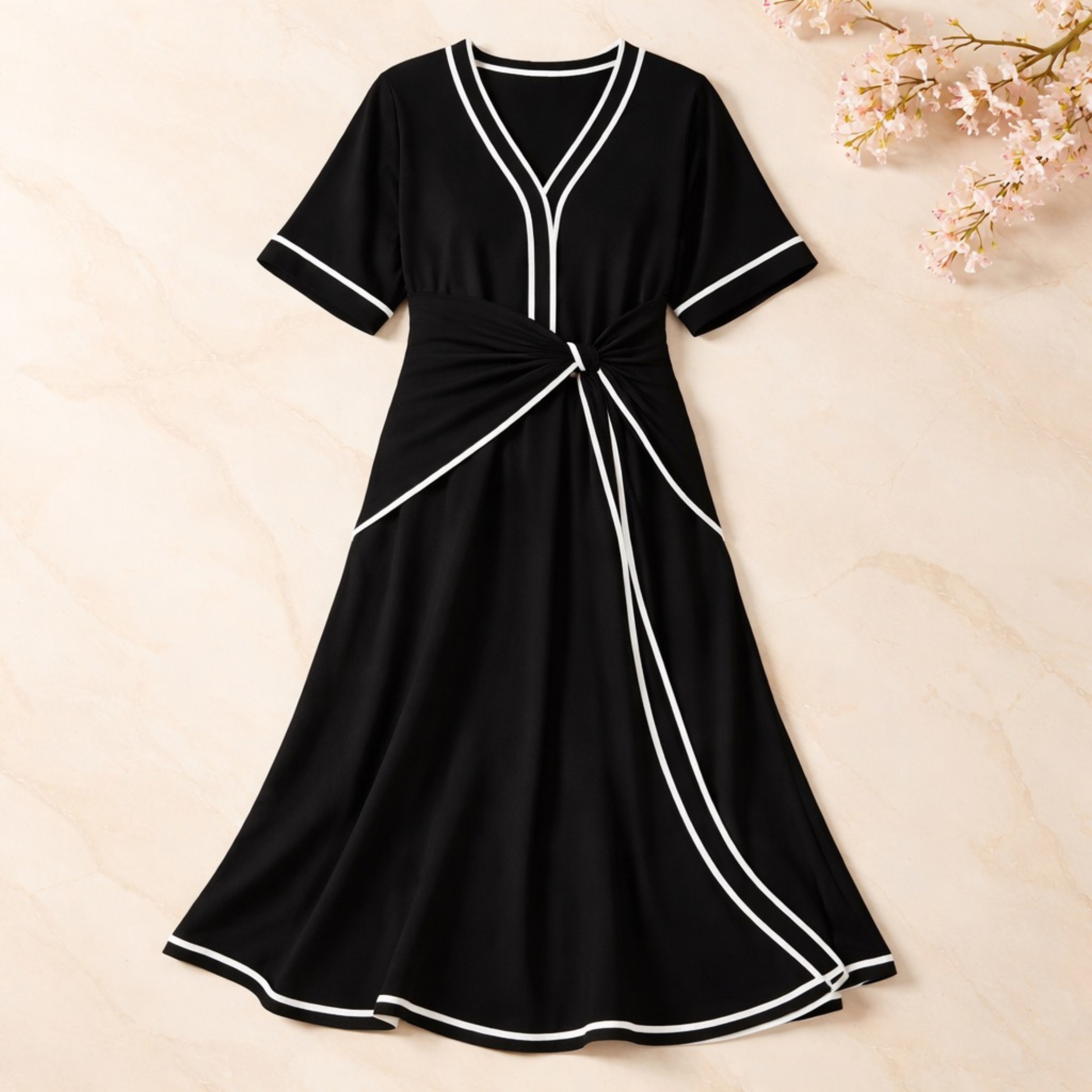 Elodie | elegantes Taillenkleid